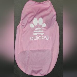 Pink Dog Shirt Medium Large